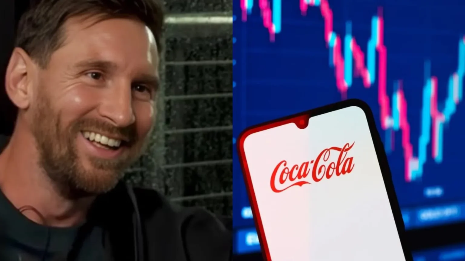 Imagen de la noticia: Efecto Messi: una confesión del argentino dispara el valor de Coca-Cola