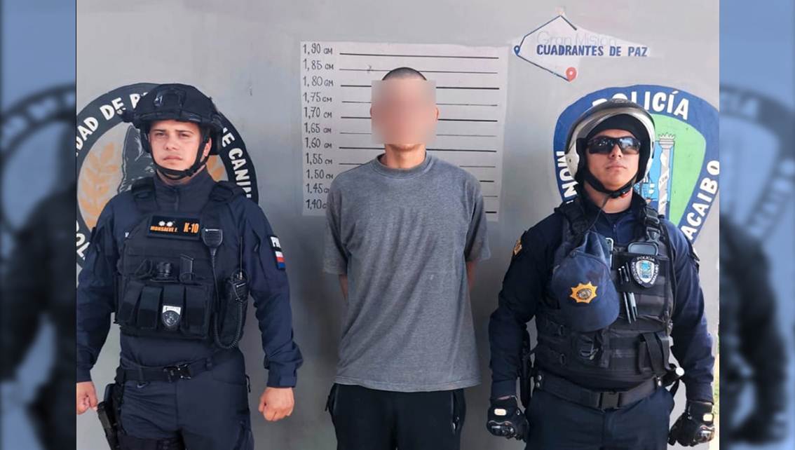 Imagen de la noticia: Cayó en Maracaibo agresor con historial de violencia y orden de captura por homicidio