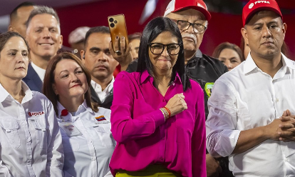Imagen de la noticia: Delcy Rodríguez afirma que la democracia venezolana está fortalecida
