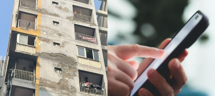 Imagen de la noticia: Tragedia en la India: tres hermanas fallecieron tras caer de un noveno piso después de que sus padres les quitaran sus celulares