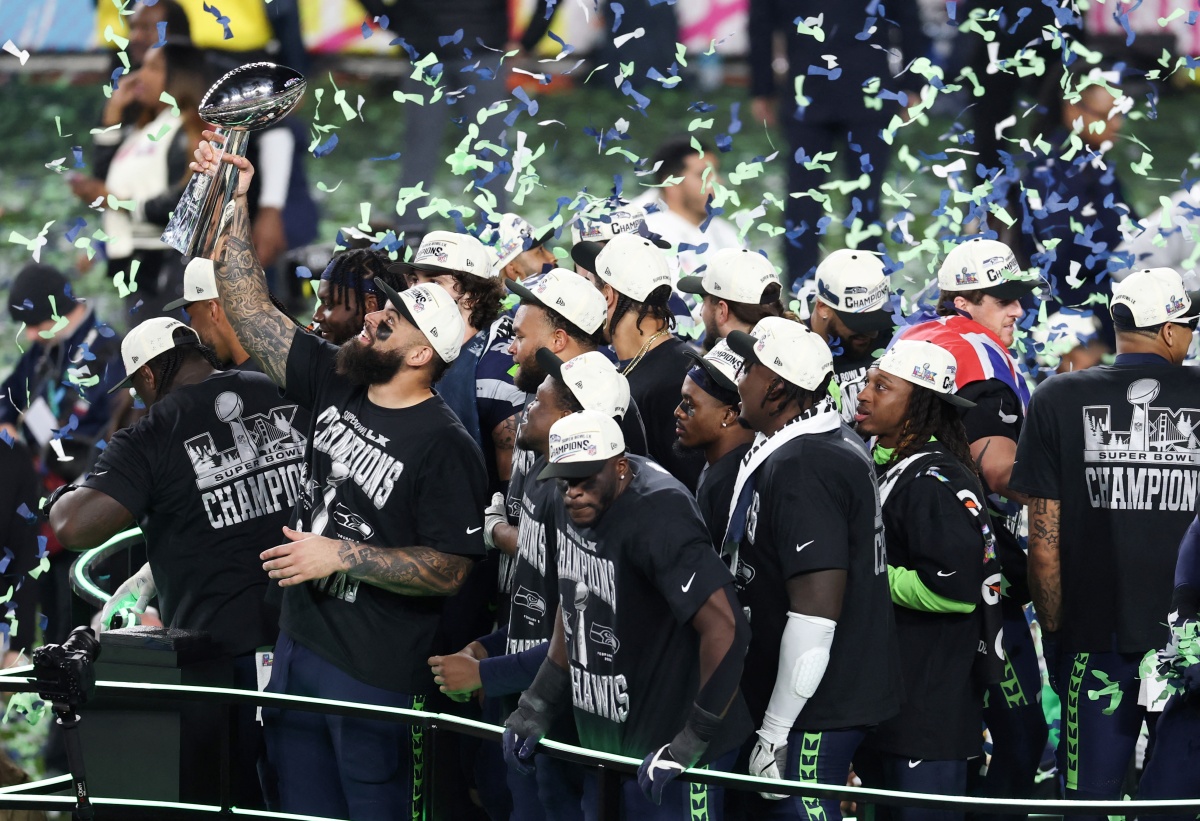 Imagen de la noticia: Seattle aplastó a los Patriots y conquistó su segundo Super Bowl LX