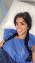 Imagen de la noticia: Erika Schwarzgruber revela el calvario que vivió: “Una bacteria casi me mata y perdí mi nariz”