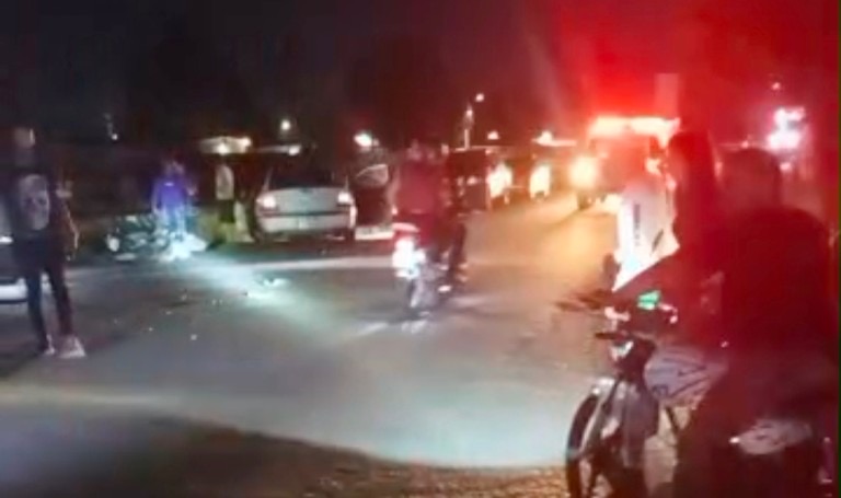 Imagen de la noticia: Municipio Cabimas: Tres personas a bordo de una motocicleta resultaron heridas en colisión vehicular