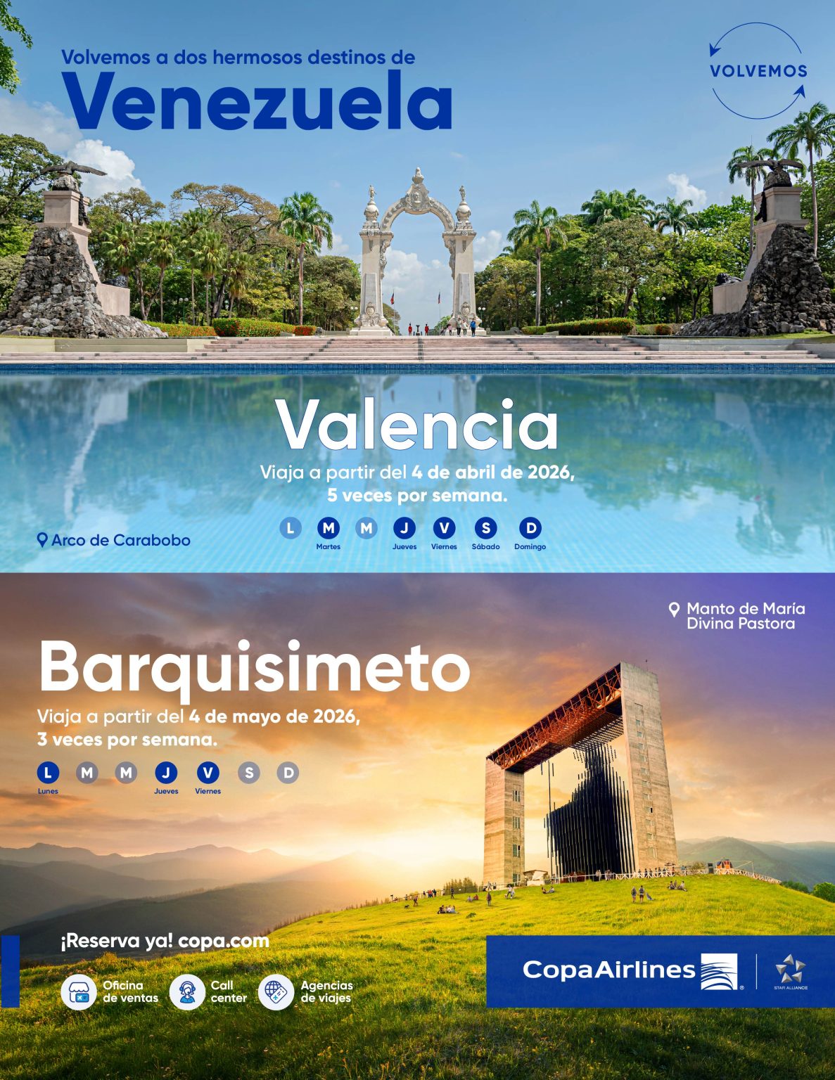 Imagen de la noticia: Copa Airlines expande sus operaciones en Venezuela