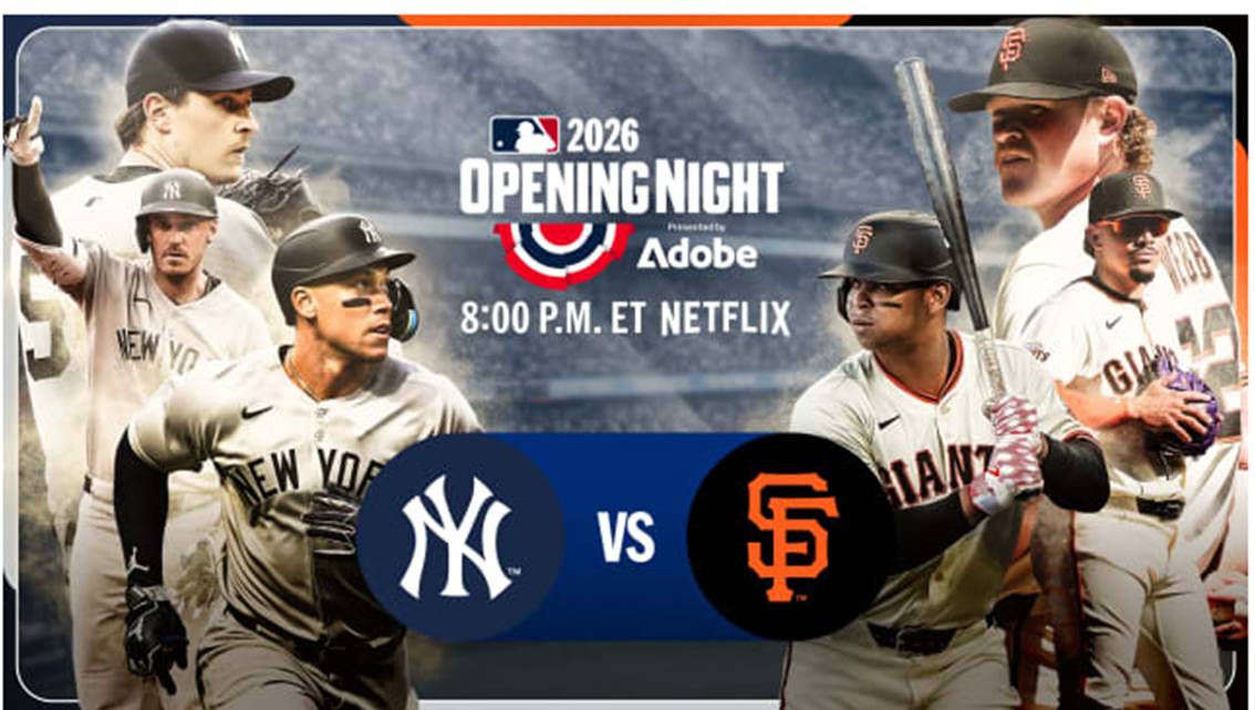 Imagen de la noticia: Este miércoles 25 de marzo es el Opening Day de las Grandes Ligas 2026