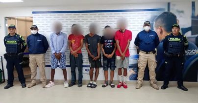 Imagen de la noticia: Cinco venezolanos entre los siete extranjeros expulsados de Bucaramanga en operativo de Semana Santa