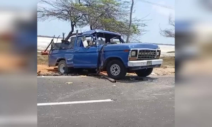 Imagen de la noticia: Accidente en la Guajira deja al menos 11 heridos tras vuelco de camioneta