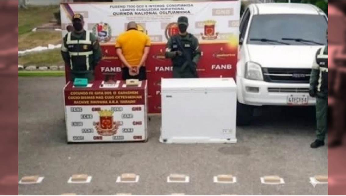 Imagen de la noticia: Incautan más de 130 kilos de marihuana ocultos en un congelador en Carabobo