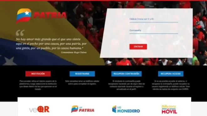 Imagen de la noticia: Sistema Patria activa nuevo bono para jubilados: Conozca el monto actualizado