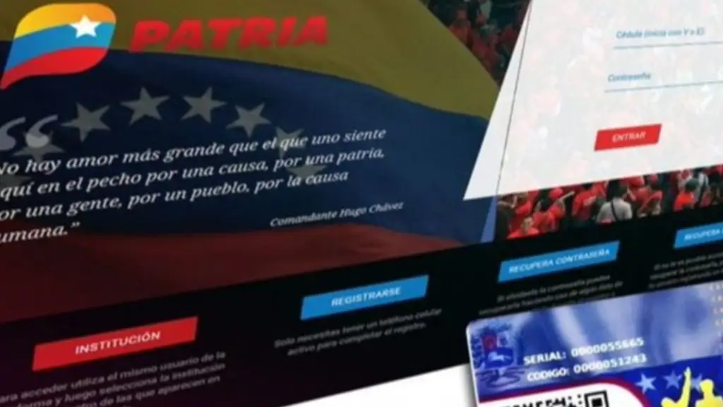 Imagen de la noticia: Planificación del Sistema Patria: bonos que pagan del 20 al 25 de abril