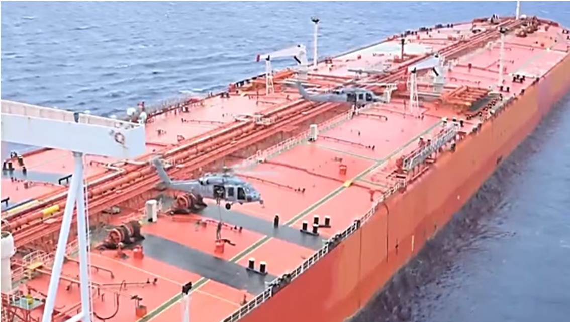 Imagen de la noticia: EE. UU. intercepta buque petrolero vinculado a Irán en el Indo-Pacífico