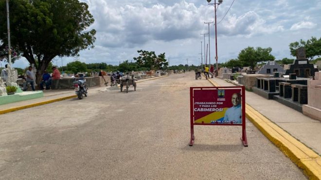 Gobierno Municipal recupera espacios en el Cementerio Municipal Santísima Trinidad de Cabimas