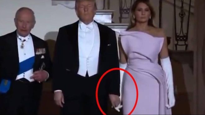 Melania Trump marca distancia de Donald Trump en evento oficial y desata rumores