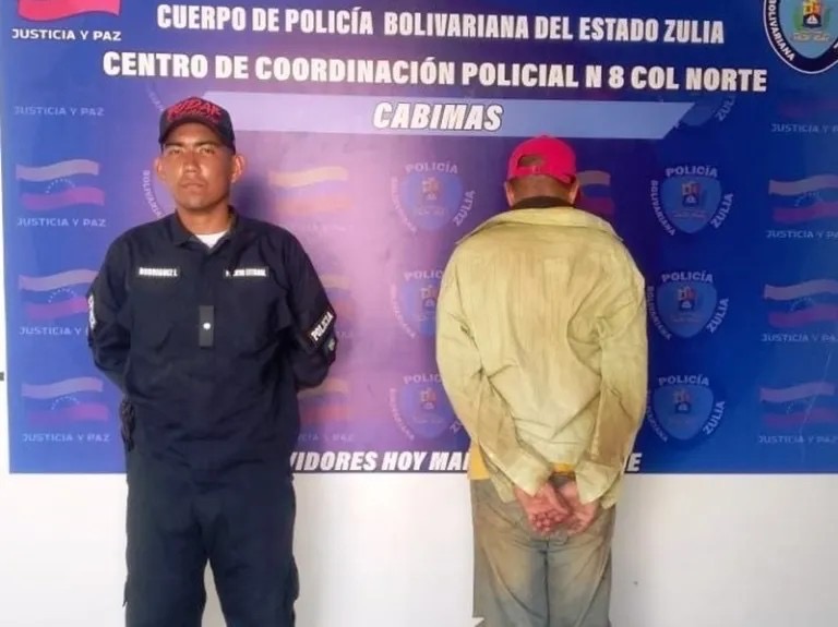 Imagen de la noticia: Municipio Cabimas: Detenido presunto aberrado sexual luego de abusar de su madre