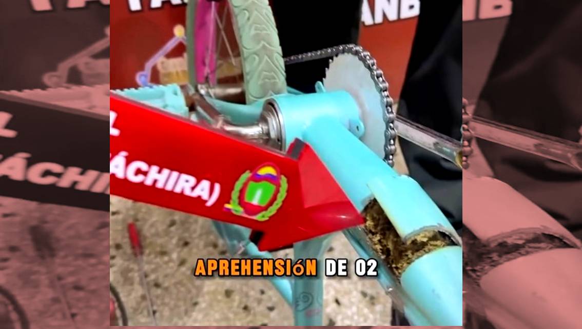Imagen de la noticia: Tres detenidos tras intentar traficar droga dentro de bicicletas en Táchira