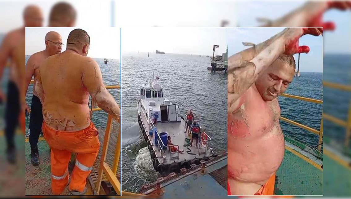 Imagen de la noticia: Explosión en planta Lamargas del Lago de Maracaibo deja trabajadores desaparecidos