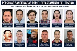Imagen de la noticia: Golpe financiero al Cártel de Sinaloa: EE.UU. sanciona a 12 operadores