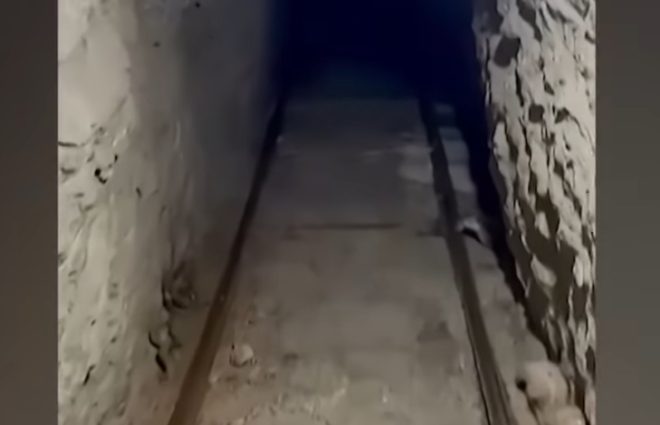 Hallan túnel clandestino en la frontera de México con EE.UU.
