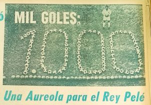 Imagen de la noticia: Pelé: el hito de los 1.000 goles que no cuenta hoy para las estadísticas