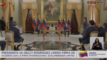 Imagen de la noticia: Venezuela firma acuerdo con empresa internacional de hidrocarburos: impulsará el desarrollo energético