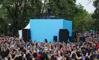 Imagen de la noticia: Danny Ocean paraliza Ciudad de México con un concierto sorpresa