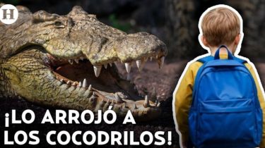 Imagen de la noticia: Sujeto arroja a niño de tres años a un pozo con cocodrilos