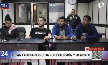 Imagen de la noticia: Cadena perpetua para cuatro venezolanos por asesinato de transportista en Perú