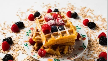 Imagen de la noticia: Desayuno nutritivo: Prepara unos deliciosos waffles de avena y cambur en casa
