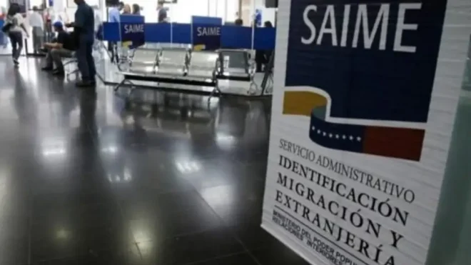 Imagen de la noticia: SAIME informa que cesará operaciones hasta el 27 de julio