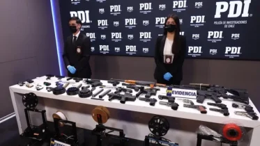 Imagen de la noticia: Venezolanos traficaban armas fabricadas con impresoras 3D: militar era cómplice de la operación
