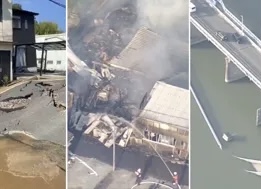 Imagen de la noticia: Revelan “considerable cifra de víctimas” tras terremoto de magnitud 7.1 en Japón: varias personas atrapadas por colapso de centro comercial